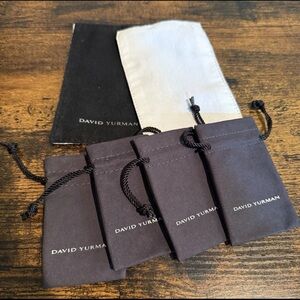 David Yurman Pouches and Polishing Cloths